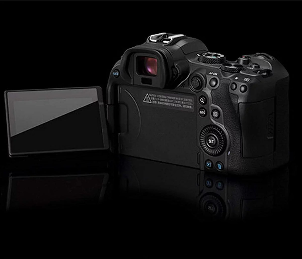 Canon EOS R6 Mirrorless Digital Camera with RF 24-105mm f/4-7.1 STM Lens + 75-300mm F/4-5.6 III Lens + 50mm f/1.8 STM Lens + 128GB Memory + Case + Tripod + Filters 43pc Bundle