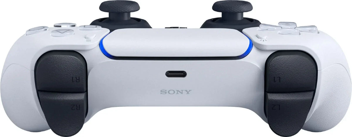 Sony Playstation 5 Disc Version Console with Extra White Controller, White PULSE 3D Headset and Ghost of Tsushima Director's Cut Bundle with Cleaning Cloth