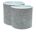 HP102 True HEPA Filter Replacement Activated Carbon For Shark Air Purifier HP102 HC452, 2 Packs