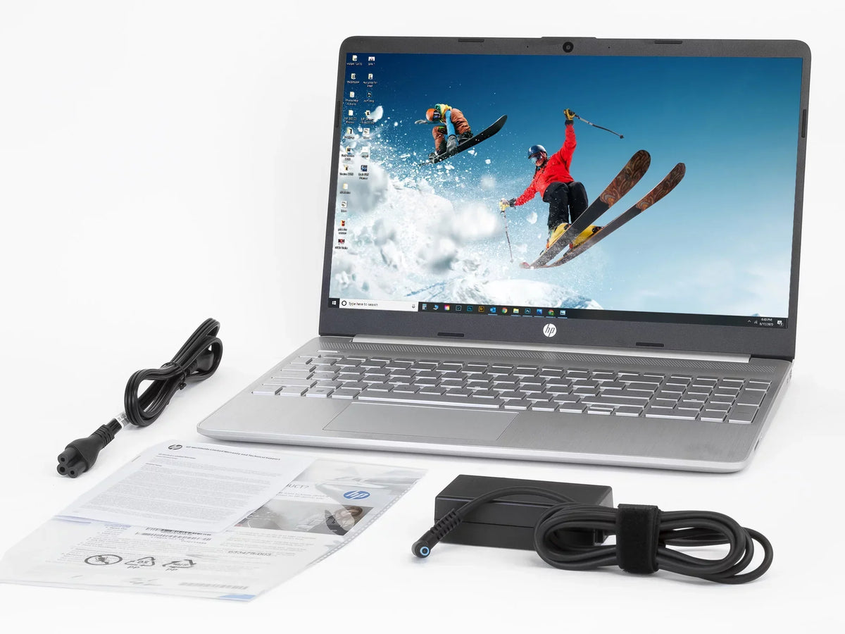 HP 15 Notebook, 15.6" HD Display, Intel Core i5-1135G7 Upto 4.2GHz, 16GB RAM, 256GB NVMe SSD, HDMI, Card Reader, Wi-Fi, Bluetooth, Windows 10 Home