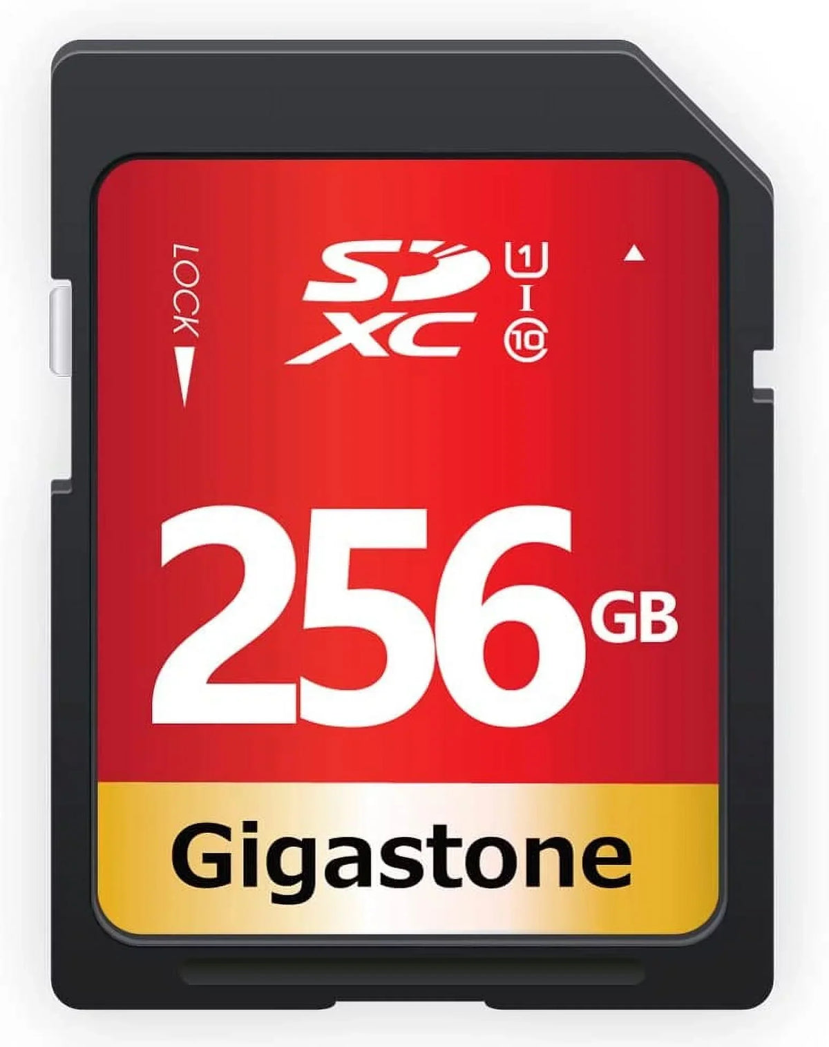 Gigastone 256GB SD Card UHS-I U1 Class 10 SDXC Memory Card High Speed Full HD Video Canon Nikon Sony Pentax Kodak Olympus Panasonic Digital Camera
