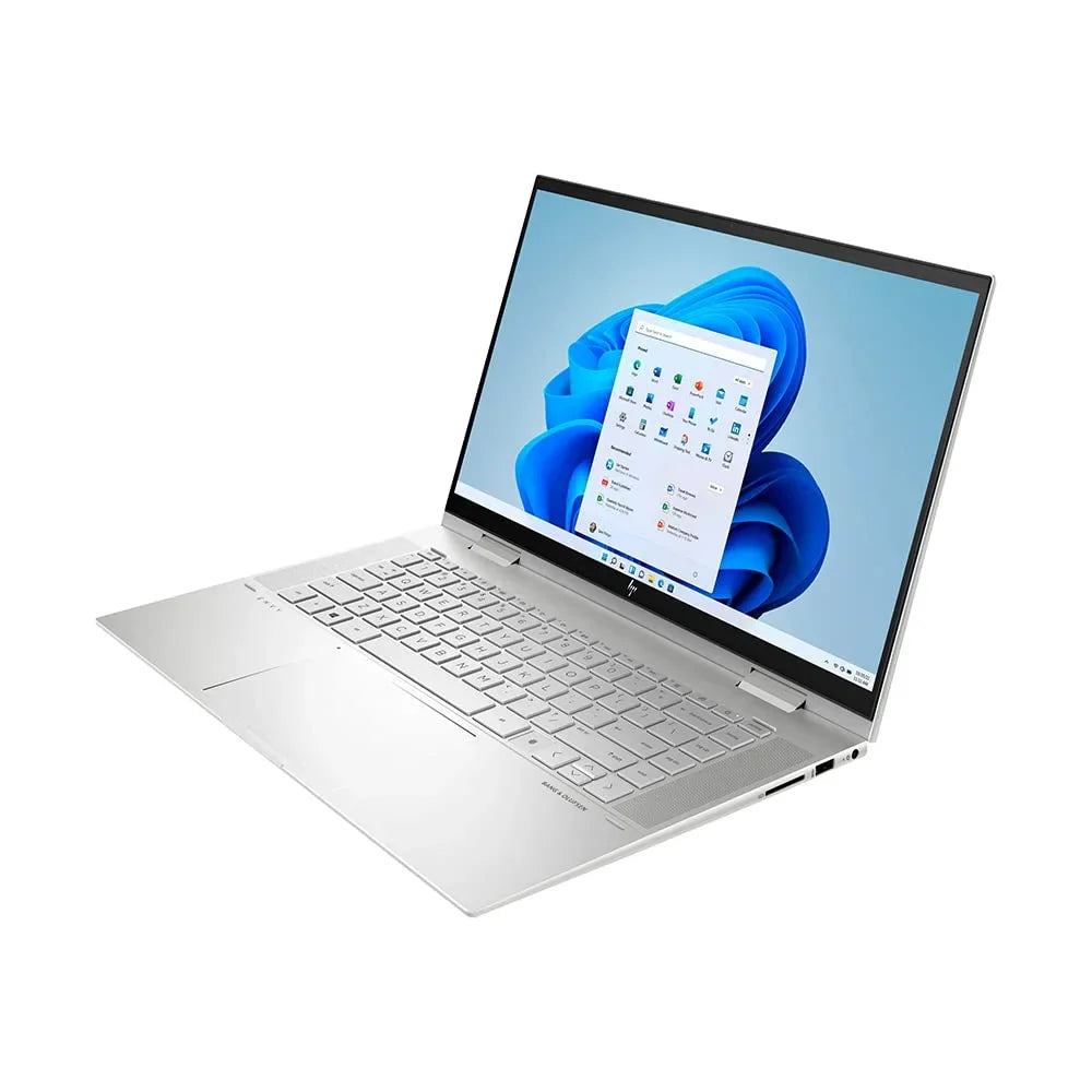 HP 2021 Envy 2-in-1 15.6" FHD Touchscreen Laptop Computer, 11th Gen Intel Core i7-1195G7, 32GB RAM, 512GB PCIe SSD, Backlit Keyboard, Intel Iris Xe Graphics, HD Webcam, Win 11, Silver, 32GB USB Card