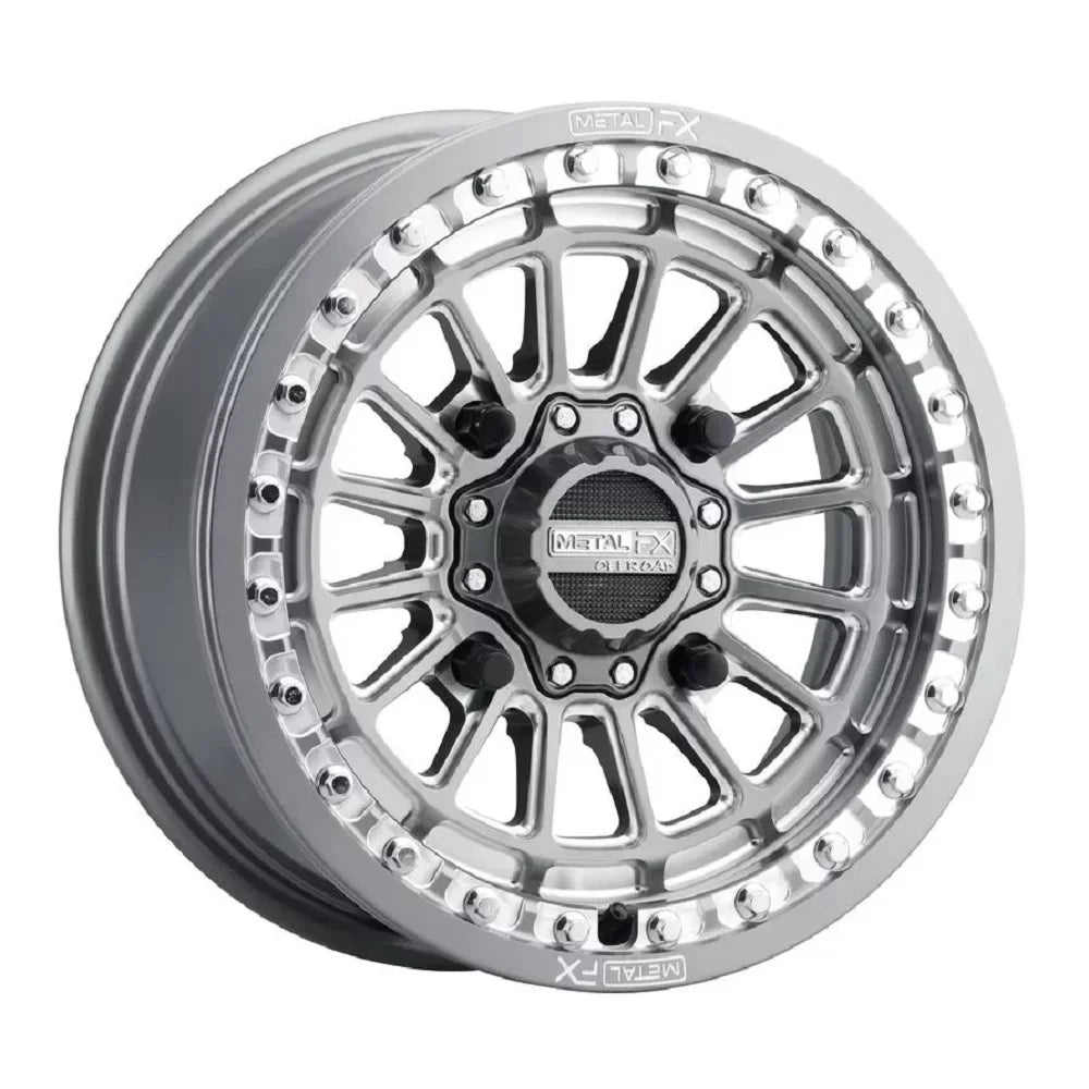 MetalFX Delta Bdlk CC 15" Wheels Gm 33" Race Soft Tires Can-Am Maverick X3 / Honda Pioneer 1000 / Talon