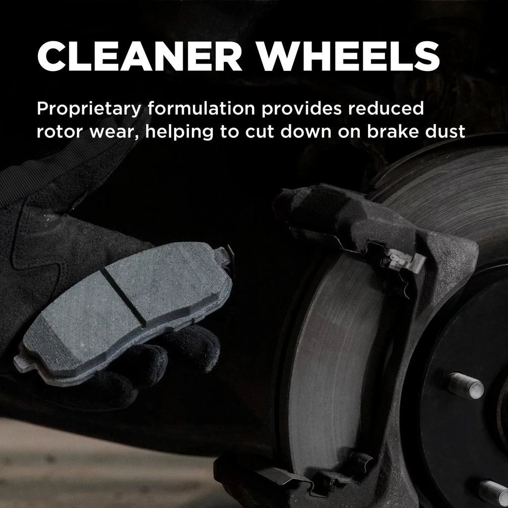 Wagner ThermoQuiet MX683 Semi-Metallic Disc Brake Pad Set Fits select: 2004-2010 BMW X3, 2000-2006 BMW X5