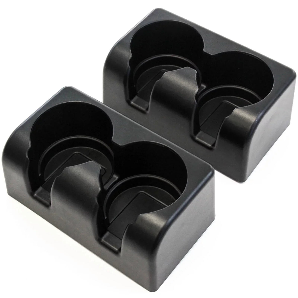 Red Hound Auto 2 Compatible with Chevy GMC Colorado Canyon 2004-2012 Bench Seat Black Cup Drink Holder Drink Beverage Replaces 19256630