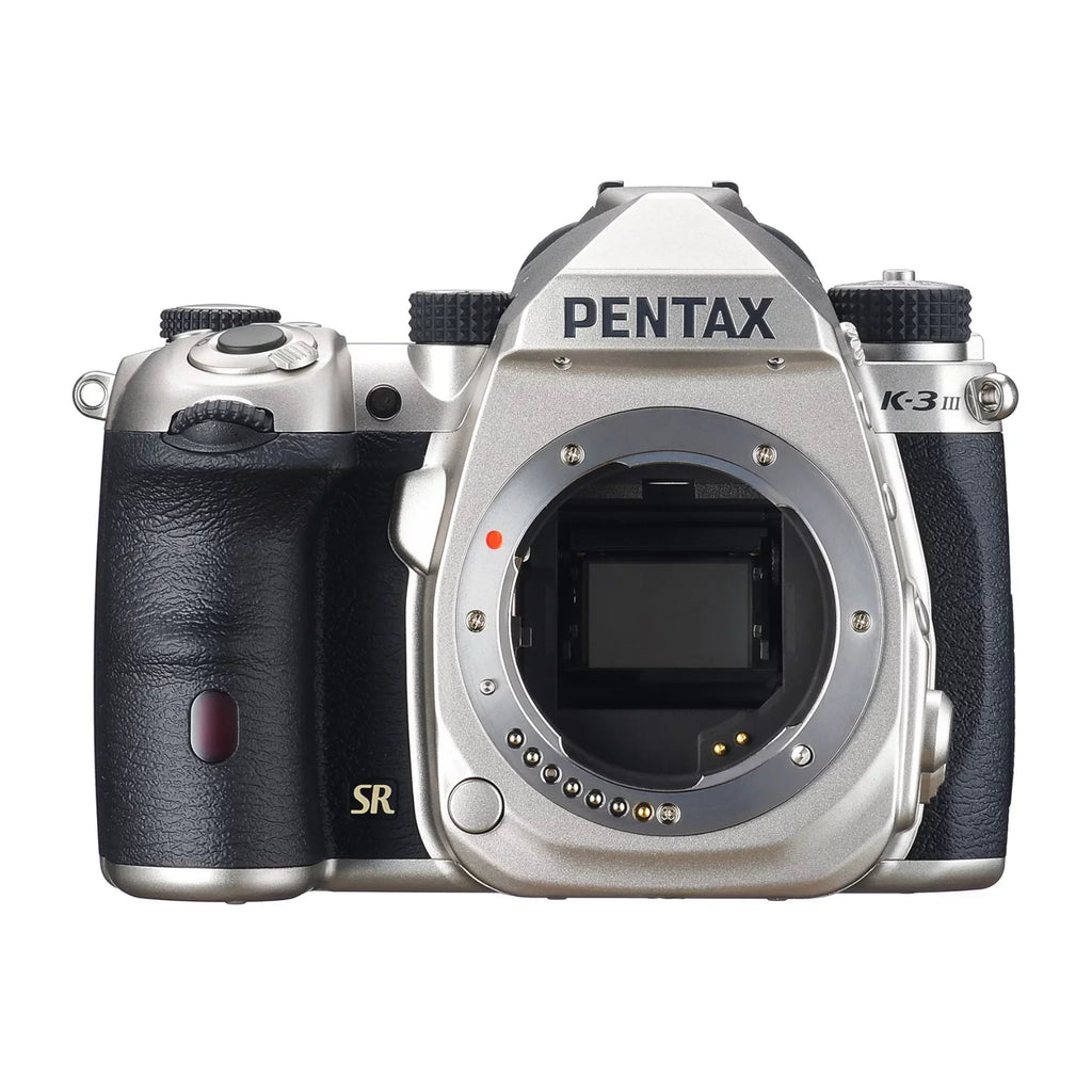 Pentax K-3 Mark III Camera Body (Silver) with 64 GB SD and Accessory Bundle