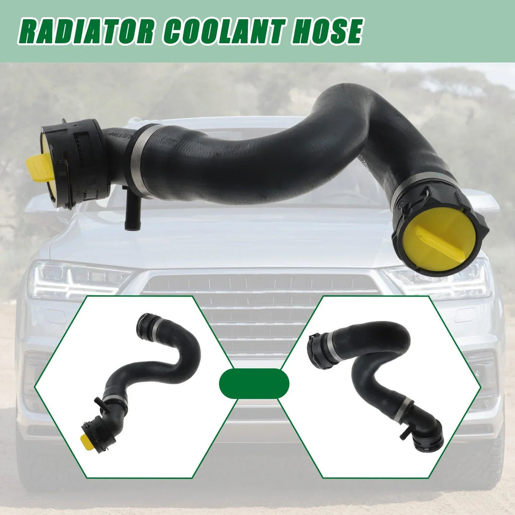 Radiator Upper Coolant Duct Tube Line for 2010-2016 Audi Q7 7L8122101D