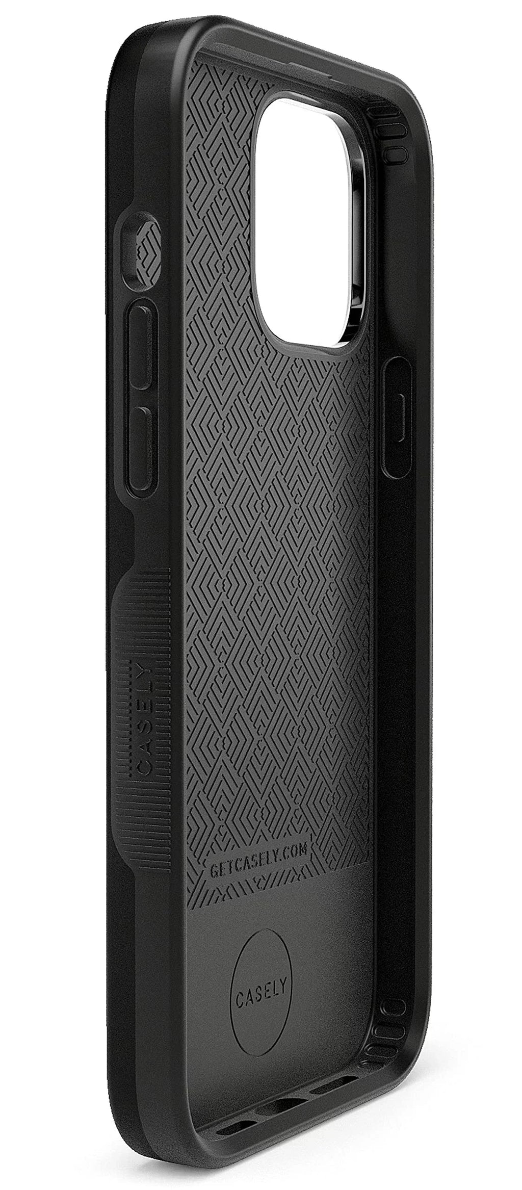 Casely iPhone 13 Pro Max Phone Case | Compatible with MagSafe | Black on Black | Compatible Only with iPhone 13 Pro Max