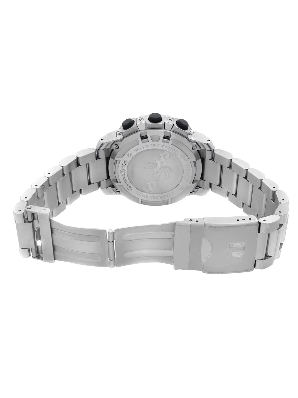 Tissot Sea-Touch Steel Silver Dial Quartz Mens Watch T026.420.11.031.01 Pre-Owned