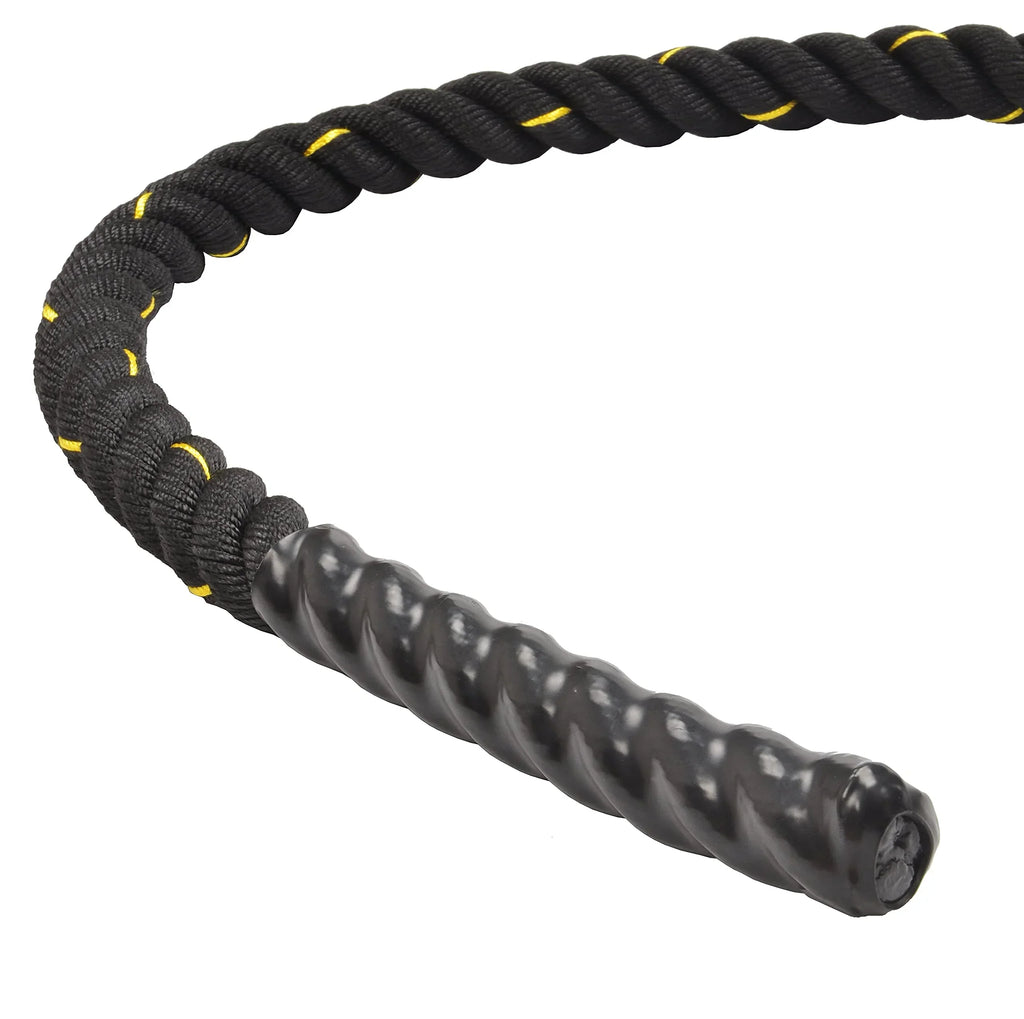 BalanceFrom Battle Rope 2 Inch Diameter Poly Dacron 40 FT Length, Heavy Ropes for Home Gym and Workout