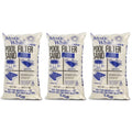 U.S. Silica 50lbs Mystic White II Swimming Pool Filter Sand, White (3 Pack)
