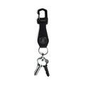 Boundary Supply TE-HTC-0701 H.T Key Clip Hypalon Keychain, Black - 420D Hypalon