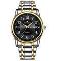 FNGEEN Men Watch Top Luxury Brand Quartz Mens Watches Sport Wristwatch Man Stainless Steel Luminous Hands Relogio Masculino