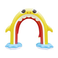 Pinkfong Baby Shark 5ft Inflatable Rainbow Arch, Backyard Water Sprinkler Summer Fun (Ages 2+)