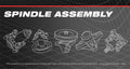 Spindle Assembly For Bad Boy Rebel Zero Turn Mowers 54" 61" 72"