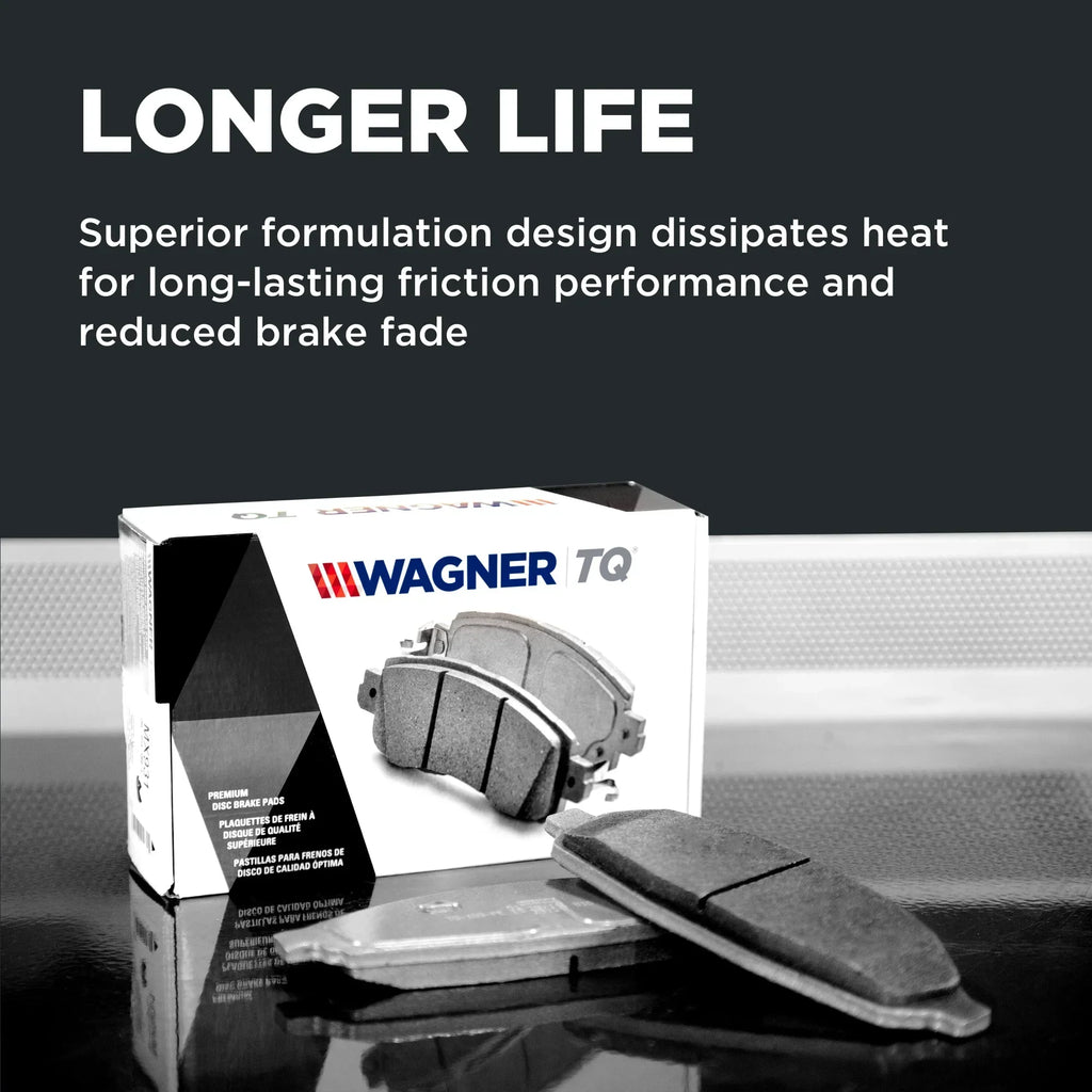 Wagner ThermoQuiet MX683 Semi-Metallic Disc Brake Pad Set Fits select: 2004-2010 BMW X3, 2000-2006 BMW X5