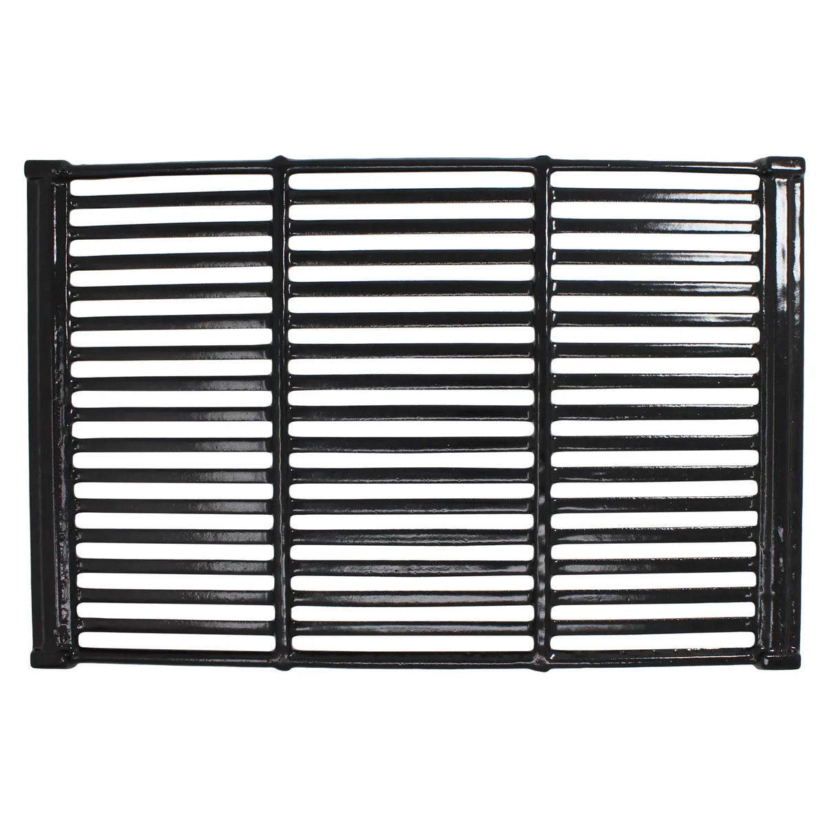 2 BBQ Grill Cooking Grates & 3 Heat Shield Plate Tent Replacement Parts for Charmglow 810-6320-B - Compatible Barbeque Porcelain Enameled Cast Iron Grid 19" & Flame Tamer, Flavorizer Bar