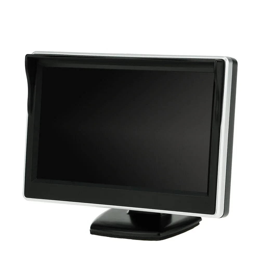Walmeck Monitor,DisplayCar Tft Lcd Display 5 Inch Tft Rear View Lcd DisplayView Reverse + Reverse +Car Rear +Camera 5-inch Car Reverse 5 Huiop Car Reverse Rookin