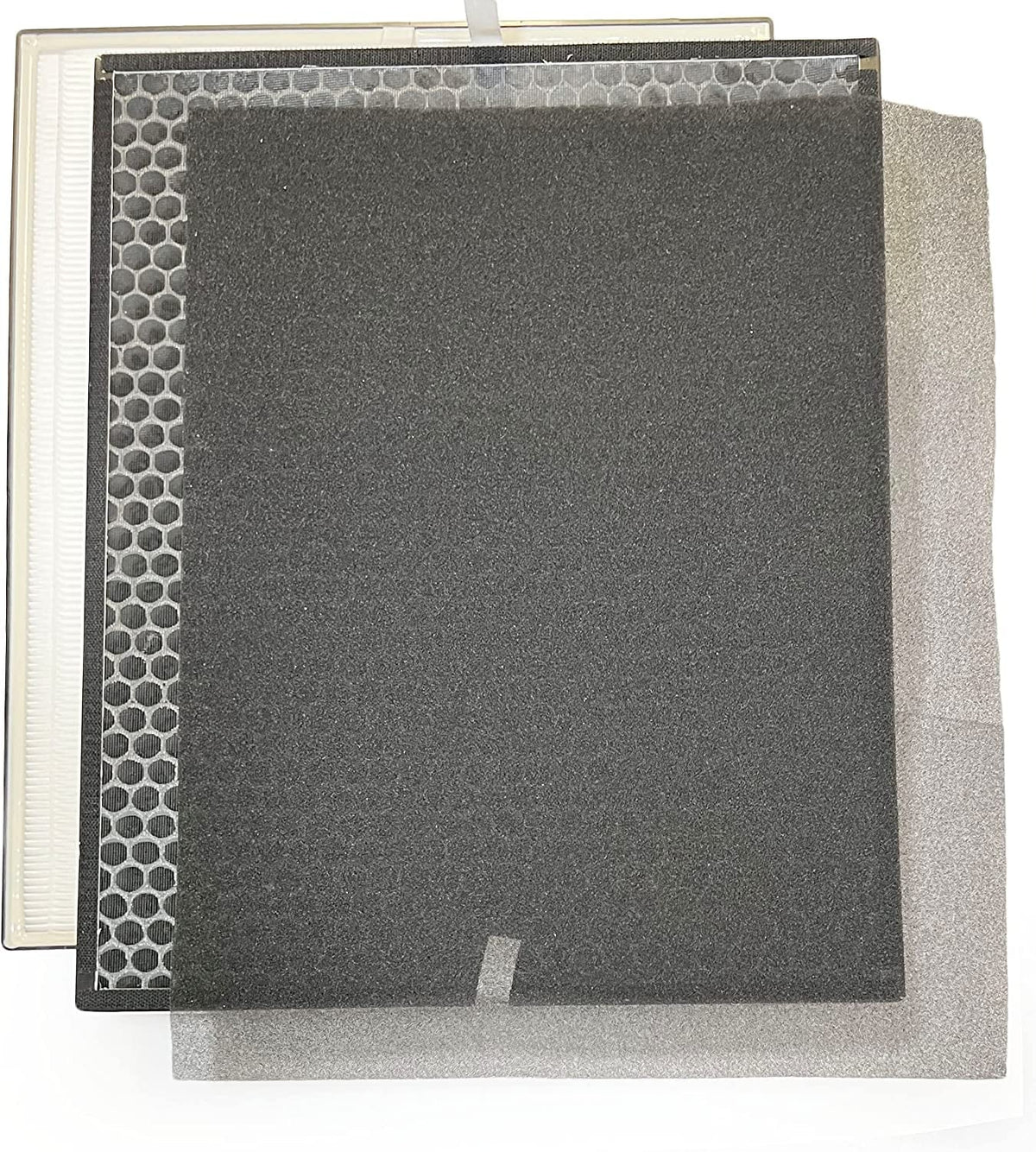 HEPA Filter Carbon Replacement Set For Air Dr. Air Purifier AD3000 AD3000M Includes (1) HEPA (2) Carbon VOC Filters (4) Pre Filters
