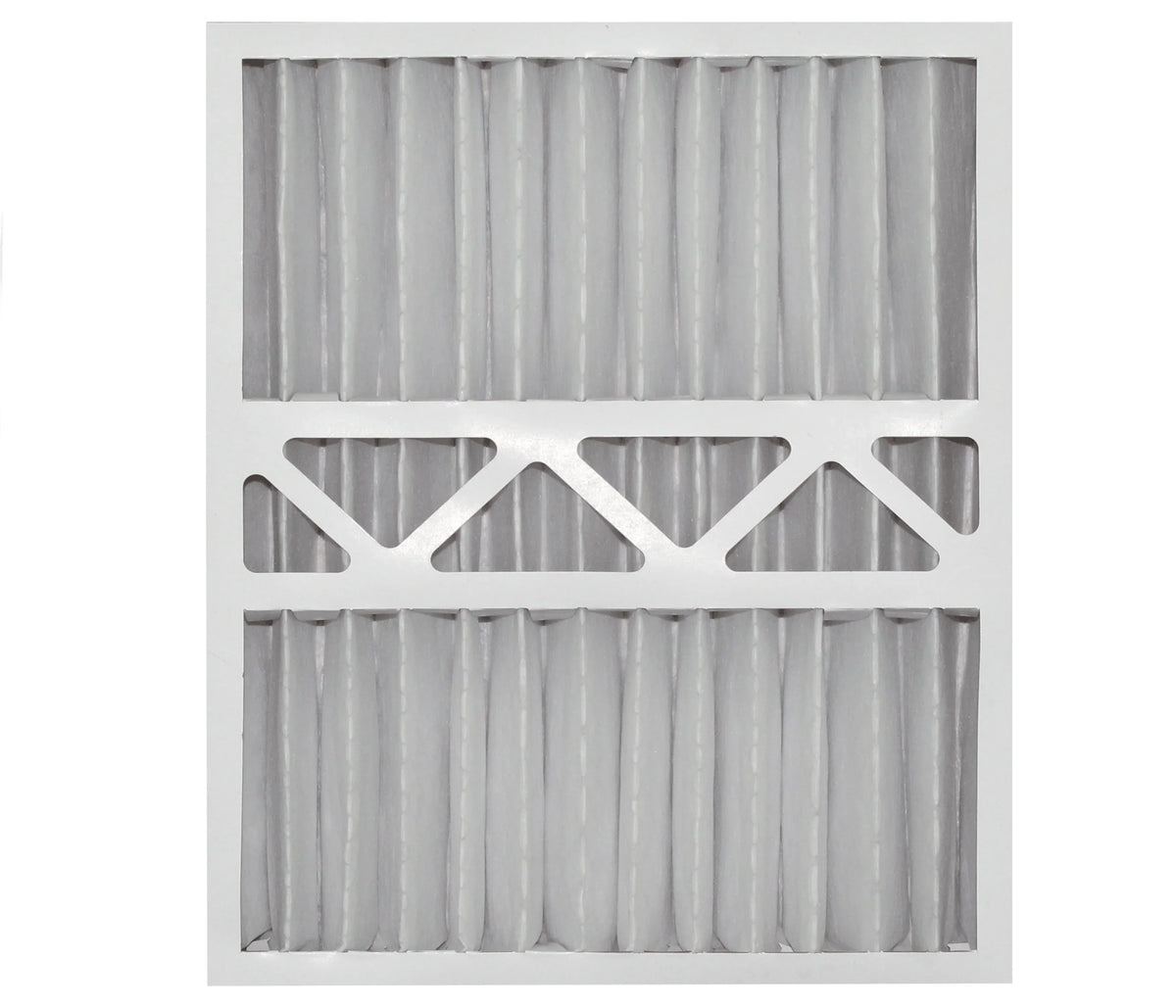 Aerostar 16x20x4 1/4 MERV  8, Carrier Replacement Pleated Air Filter, 16x20x4 1/4, Box of 2