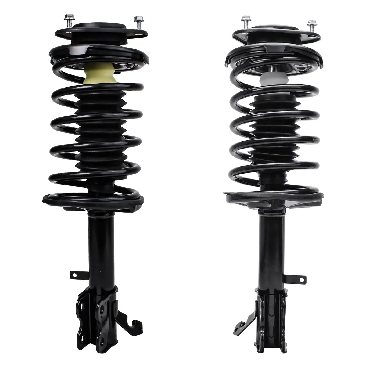 Detroit Axle - Front Struts for 1998-2002 Chevy Prizm 1993-02 Toyota Corolla Complete 2 Struts w/Coil Spring 1994 1995 1996 1997 1998 1999 2000 2001 Replacement Ready Struts Assembly