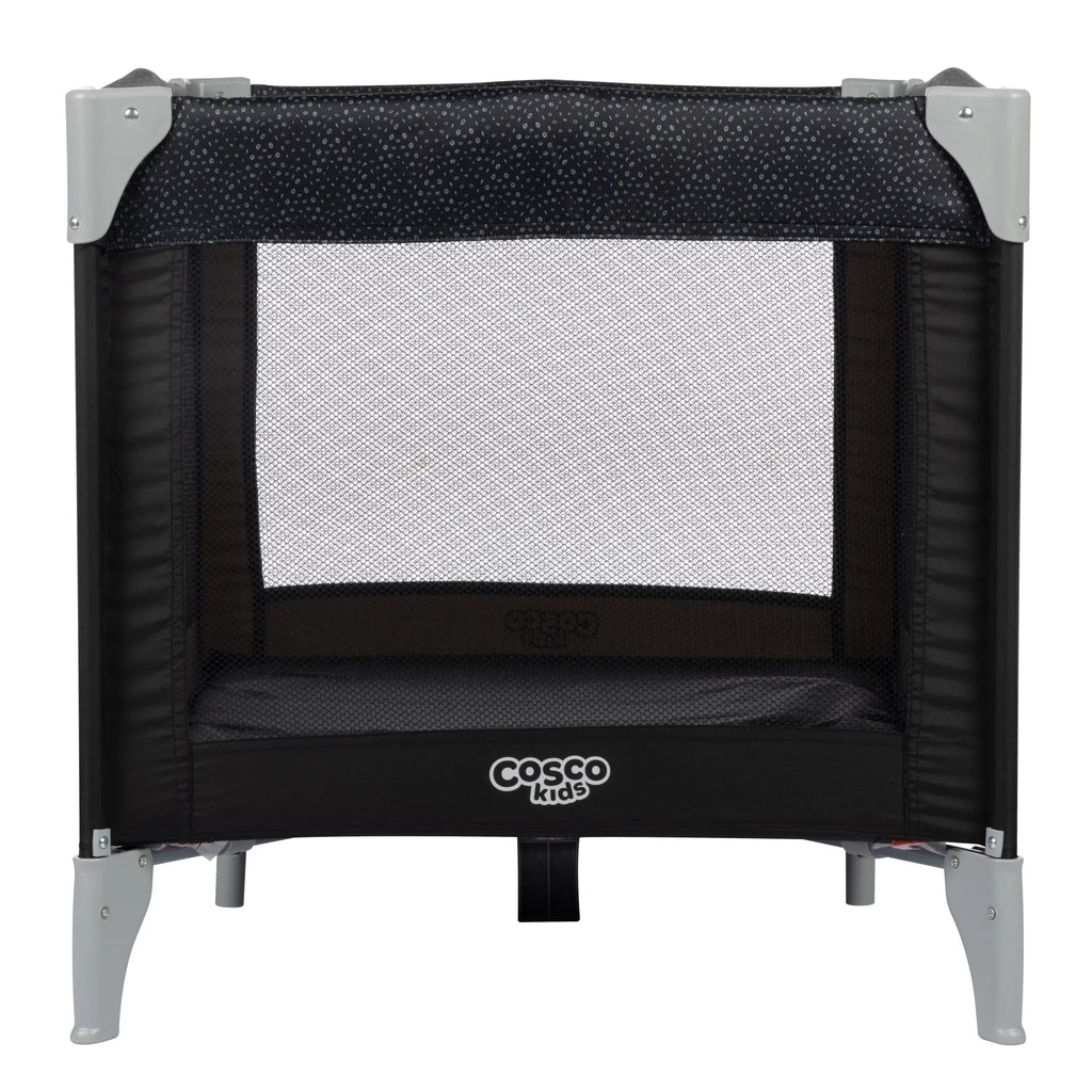 Cosco Kids Funsport Portable Compact Baby Play Yard with Carry Bag, Noir Dot