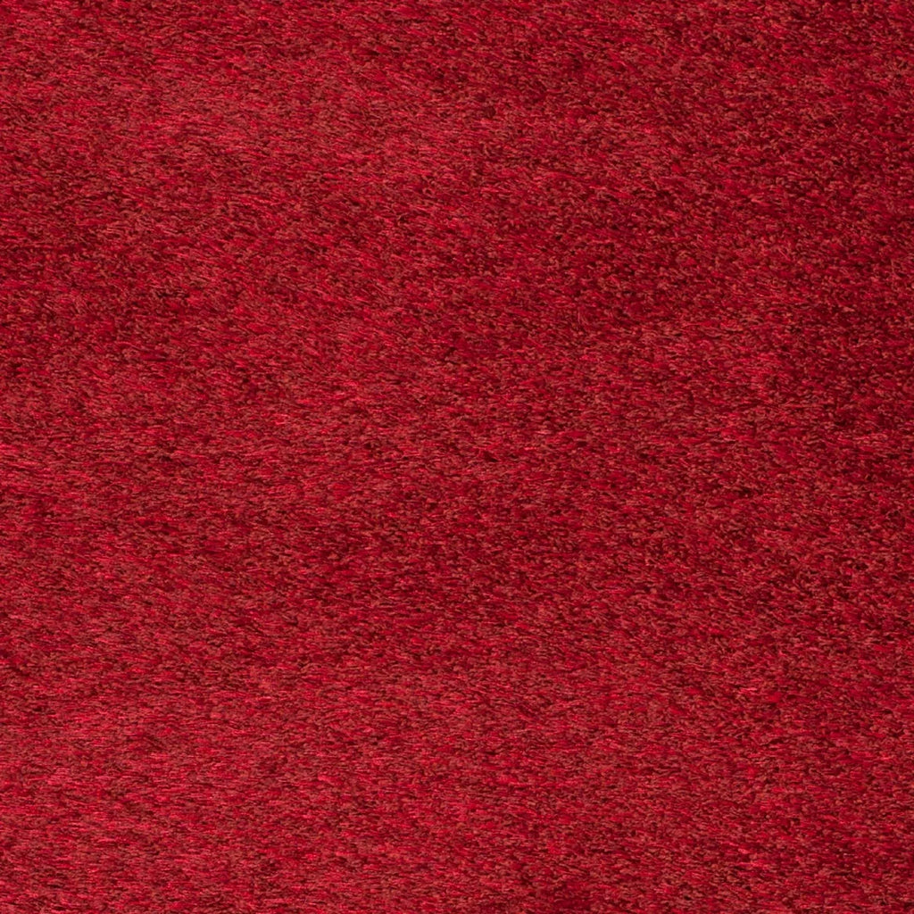 SAFAVIEH Charlotte Solid Plush Shag Area Rug, Red, 8' x 10'