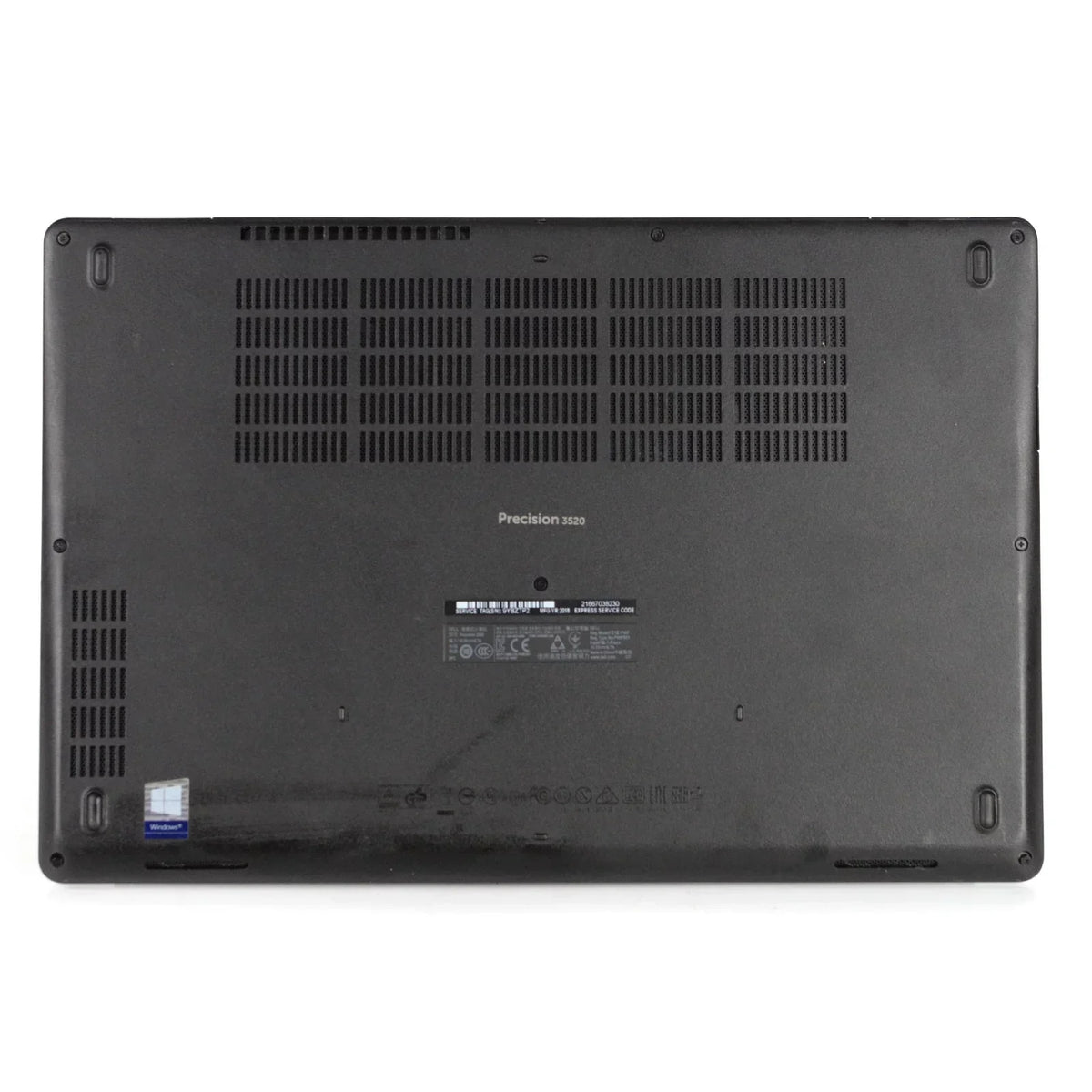 Used Dell Precision 3520 15.6" Laptop Core i7 8GB 256GB SSD M.2 Integrated Graphics Win 10 Home B v.WCA