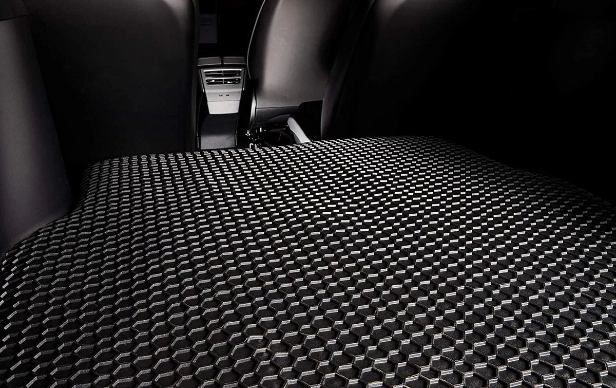 ToughPRO Floor Mat Accessories Front Mats Compatible with 2020 Dodge RAM 1500 (Crew Cab Bench Seating) - All Weather - Heavy Duty Black Rubber