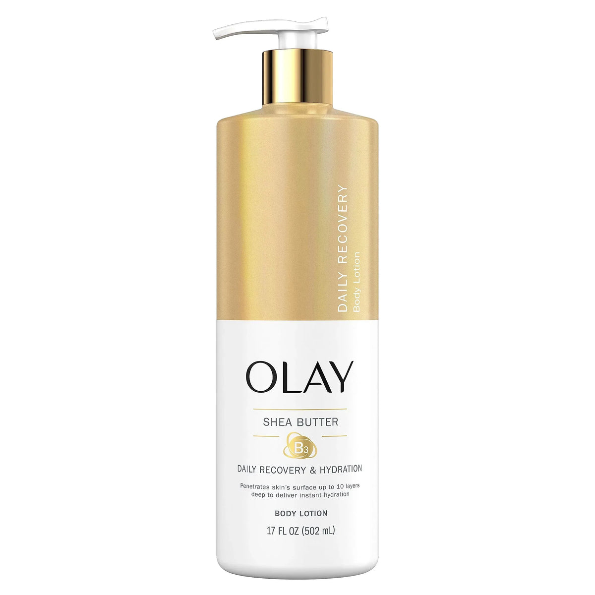Olay, Daily Recovery & Hydration Body Lotion With Shea Butter, 17 Fl Oz