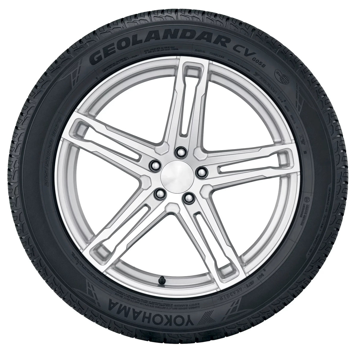 Yokohama Geolandar CV G058 245/65R17 107H BW All Season Tire
