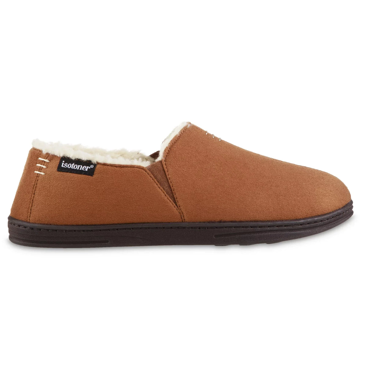isotoner Men's Memory Foam Nigel Closed Back ECO Comfort Slippers