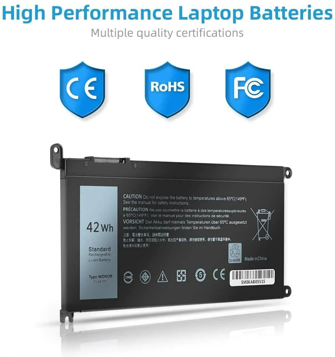 10x Battery WDX0R For Dell Inspiron 15 5567 5568 13 5368 7368 7569 7579 FC92N