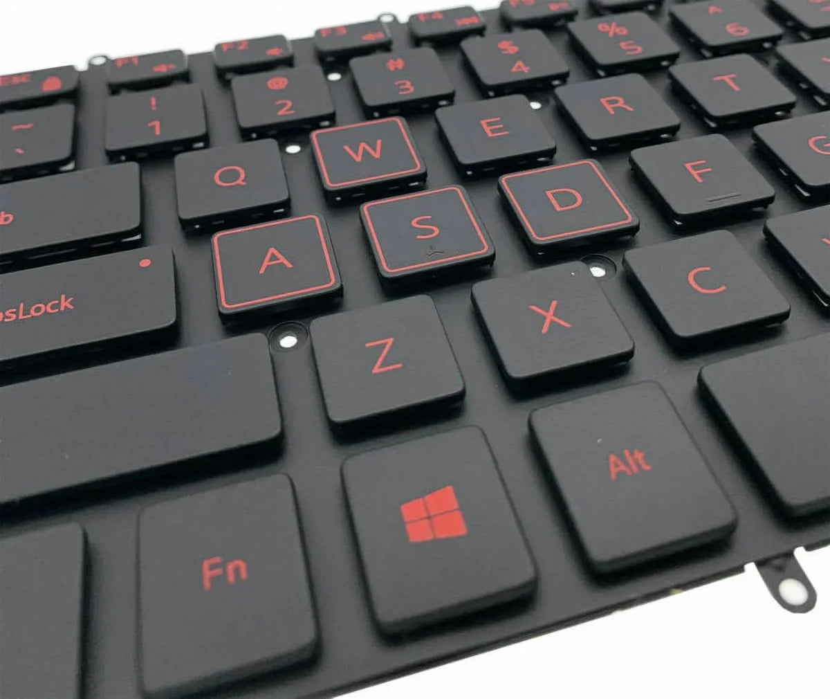 For Dell Gaming G3-3579 3779 G5 15 5587 15-5587 Keyboard Backlit Red Characters