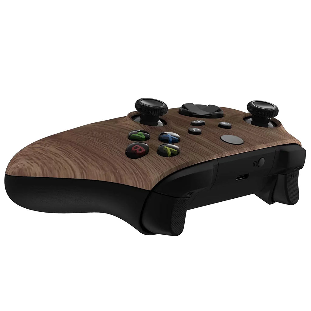 Xbox Custom Modded Rapid Fire Controller - Includes Largest Variety of Modes - Master Mod - Woodgrain Soft Touch  (Wood)