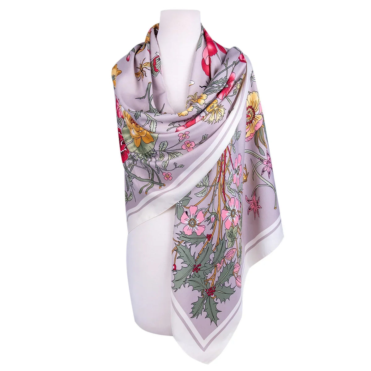 STP GOODS Evening Shawl and Wrap for Women Botany Beige Silk Shawl 51x51'' (130 * 130 cm) Travel Scarf Tops Fashion Shawl for Wedding