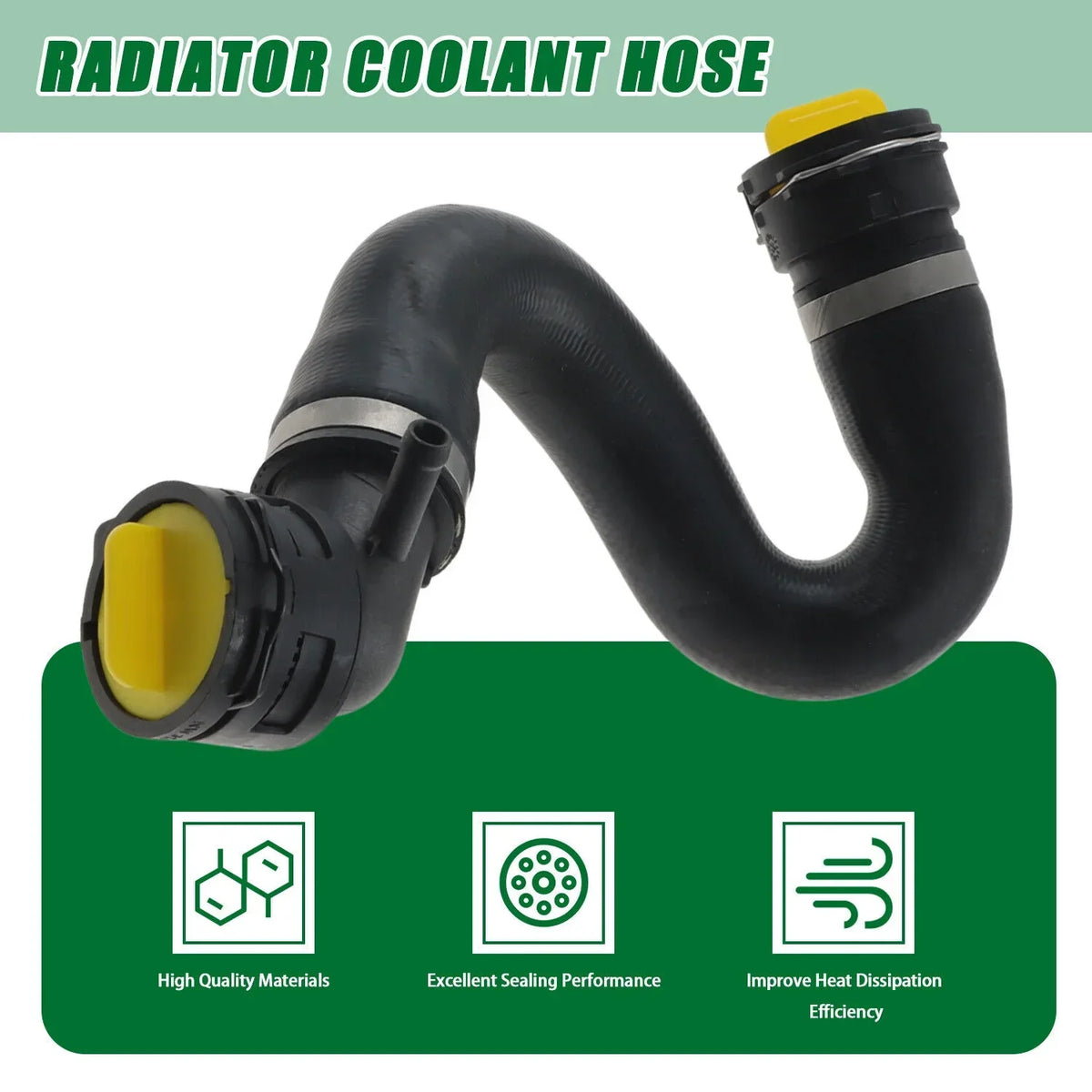 Radiator Upper Coolant Duct Tube Line for 2010-2016 Audi Q7 7L8122101D