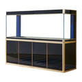 Aqua Dream 250 Gallon Tempered Glass All-in-one Aquarium Black and Gold