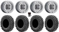 MetalFX Delta Bdlk CC 15" Wheels Gm 32" MotoRavage Tires Polaris RZR XP 1000 / PRO XP / Ranger XP 900/1000