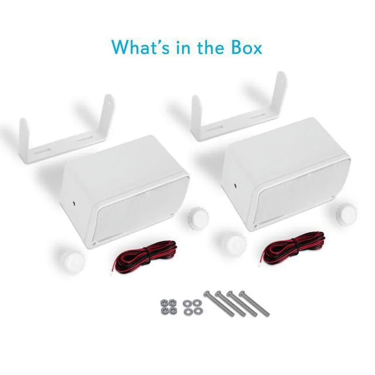 Pyle 3.5" 200 Watt Two Way Sealed Speaker System (Pair)