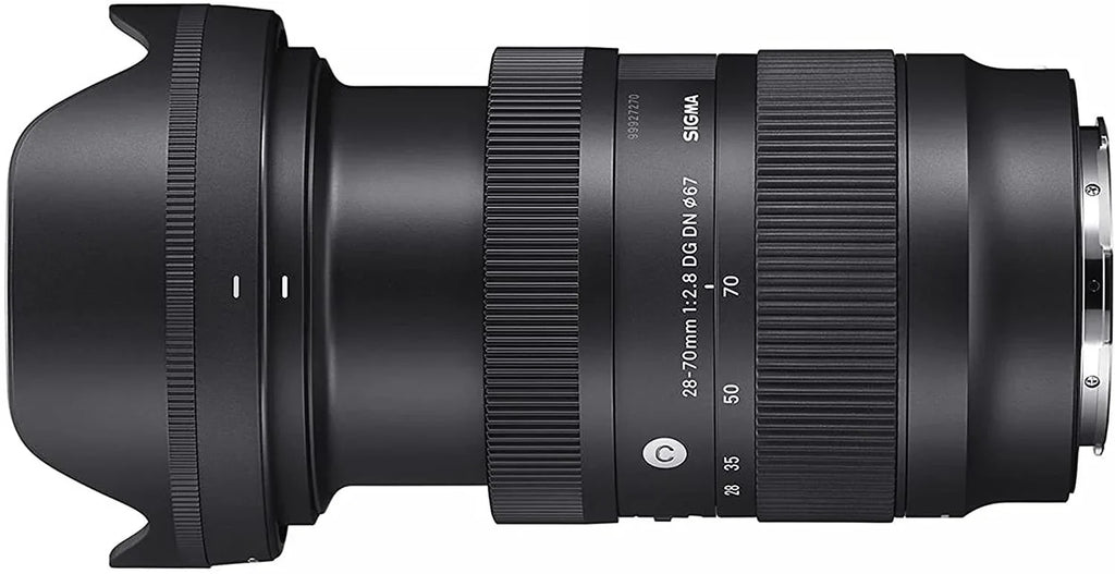 Sigma 28-70mm f/2.8 DG DN Contemporary Lens for Sony E W/Extreme Pro SD Card, Photo Edit Software, More 27pcs