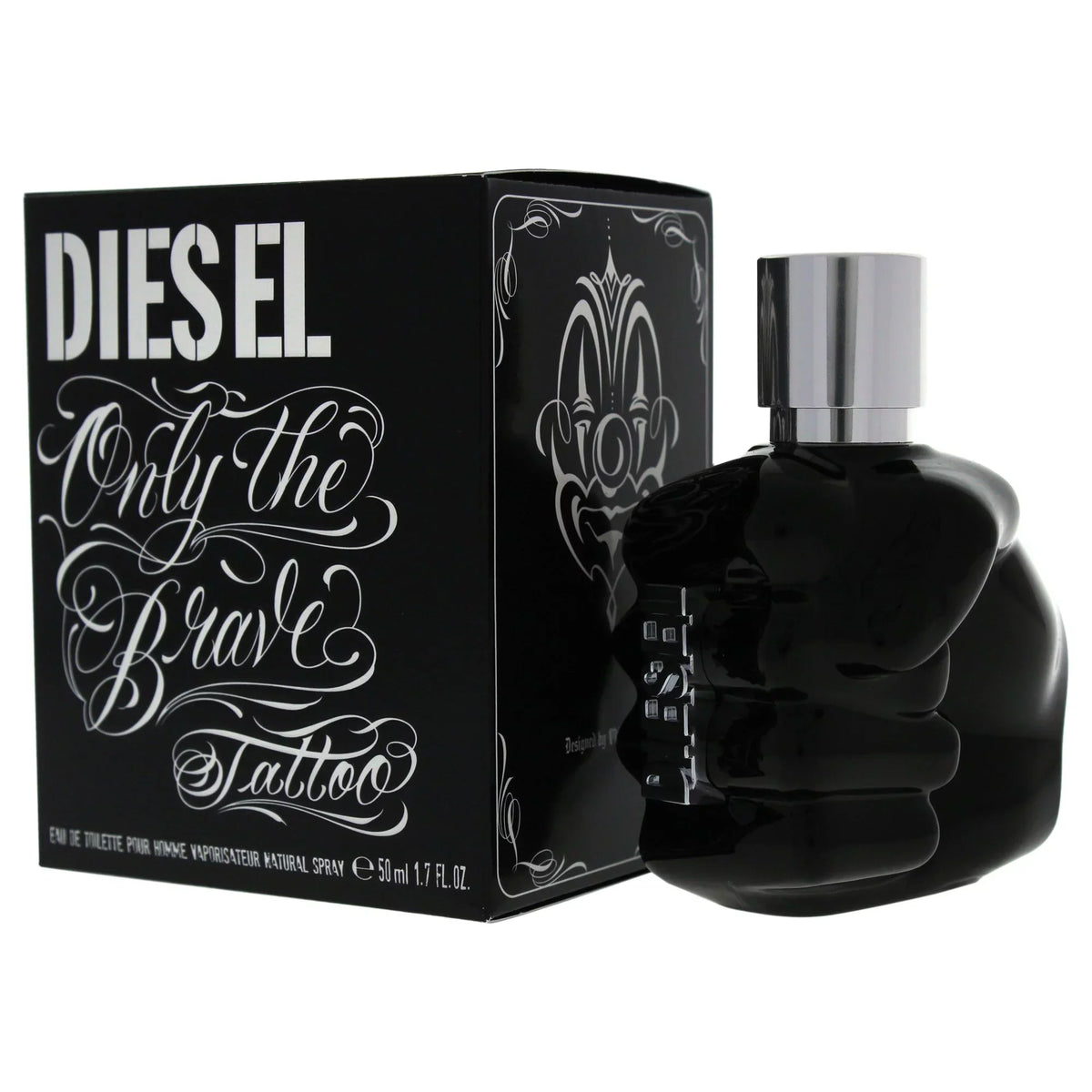 Diesel Only The Brave Eau de Toilette Fragrance Spray for Men, 1.7 fl oz